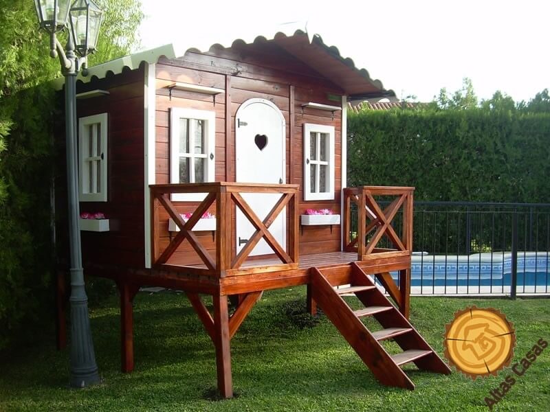 Casitas infantiles de madera para soñar - Saquitodecanela