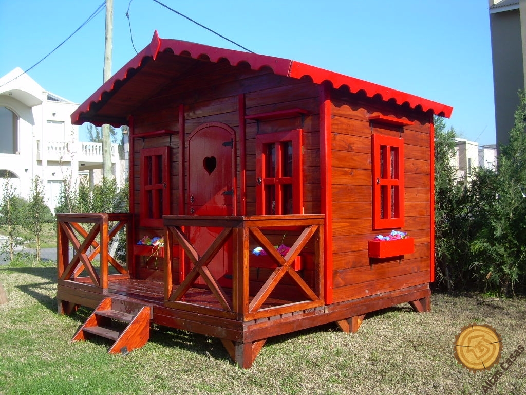 Casitas infantiles de madera para soñar - Saquitodecanela